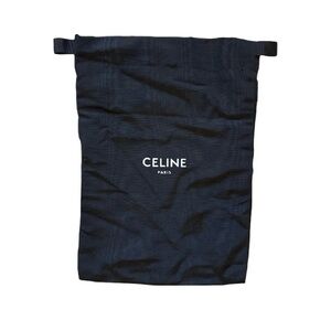 Celine Dust Bag - Black with White Interior - Like New